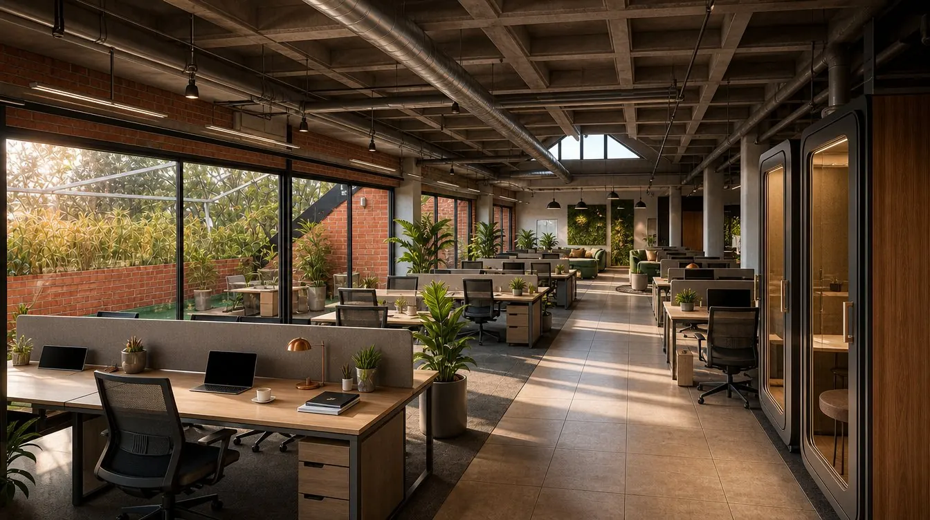 Planta con salida a terraza — simulación del proyecto terminado