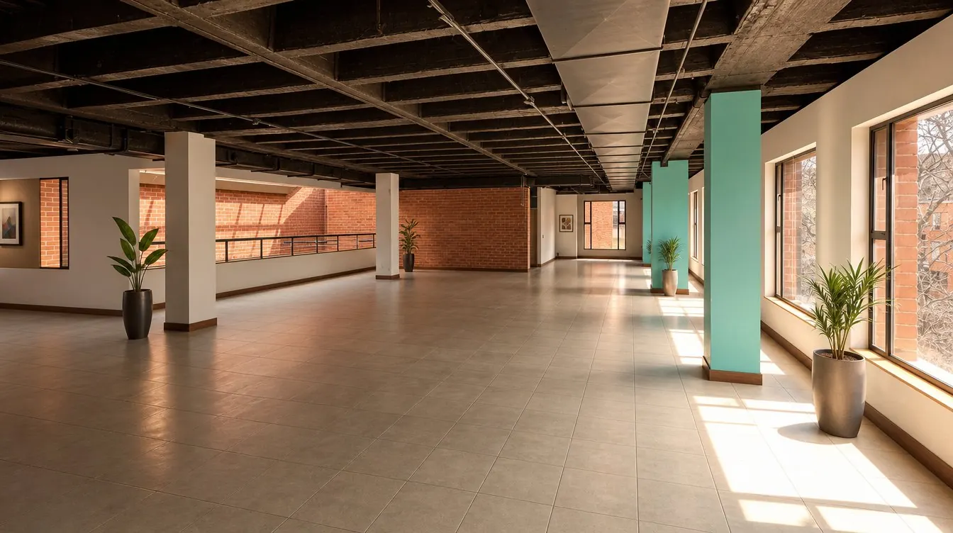 Planta principal de coworking — estado actual