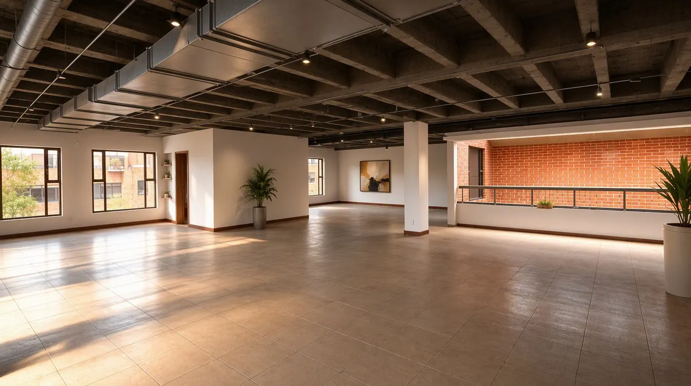 Oficinas privadas y mesa común — estado actual